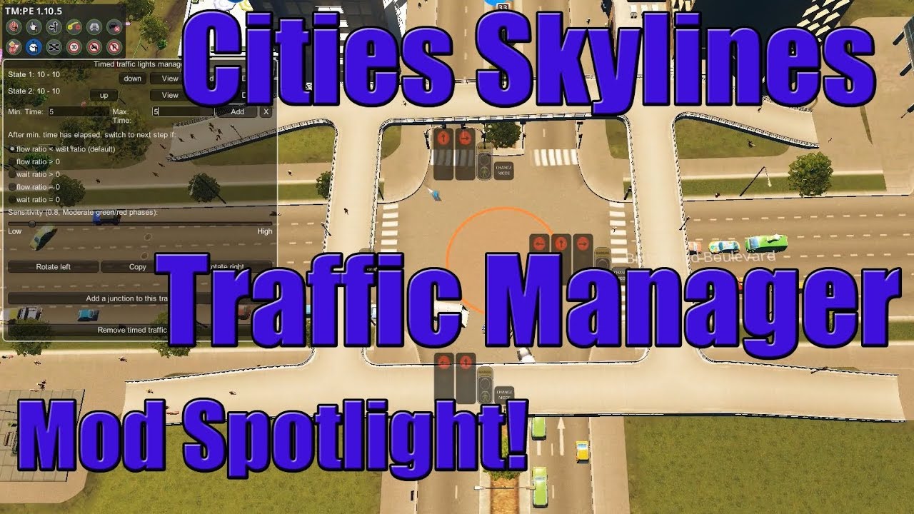 traffic management mod cities skylines